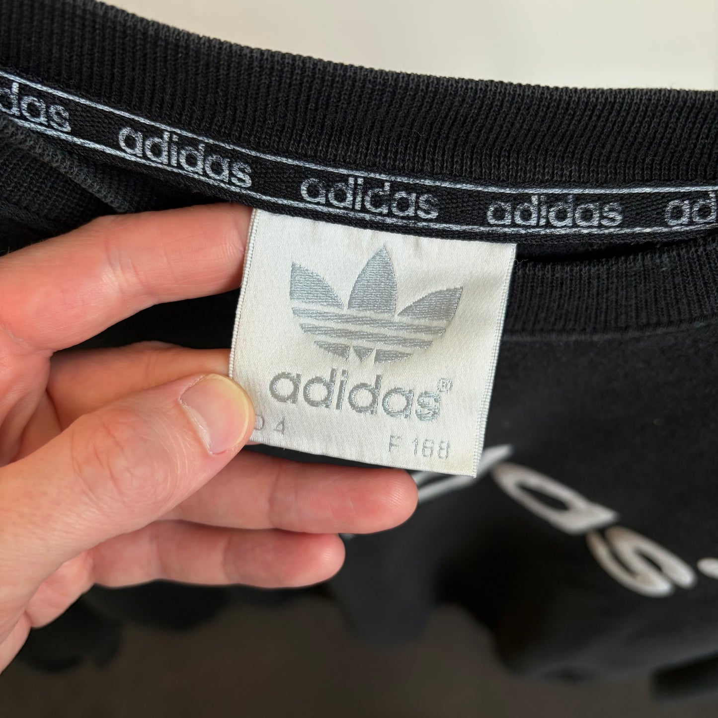 Adidas spellout 90s sweatshirt