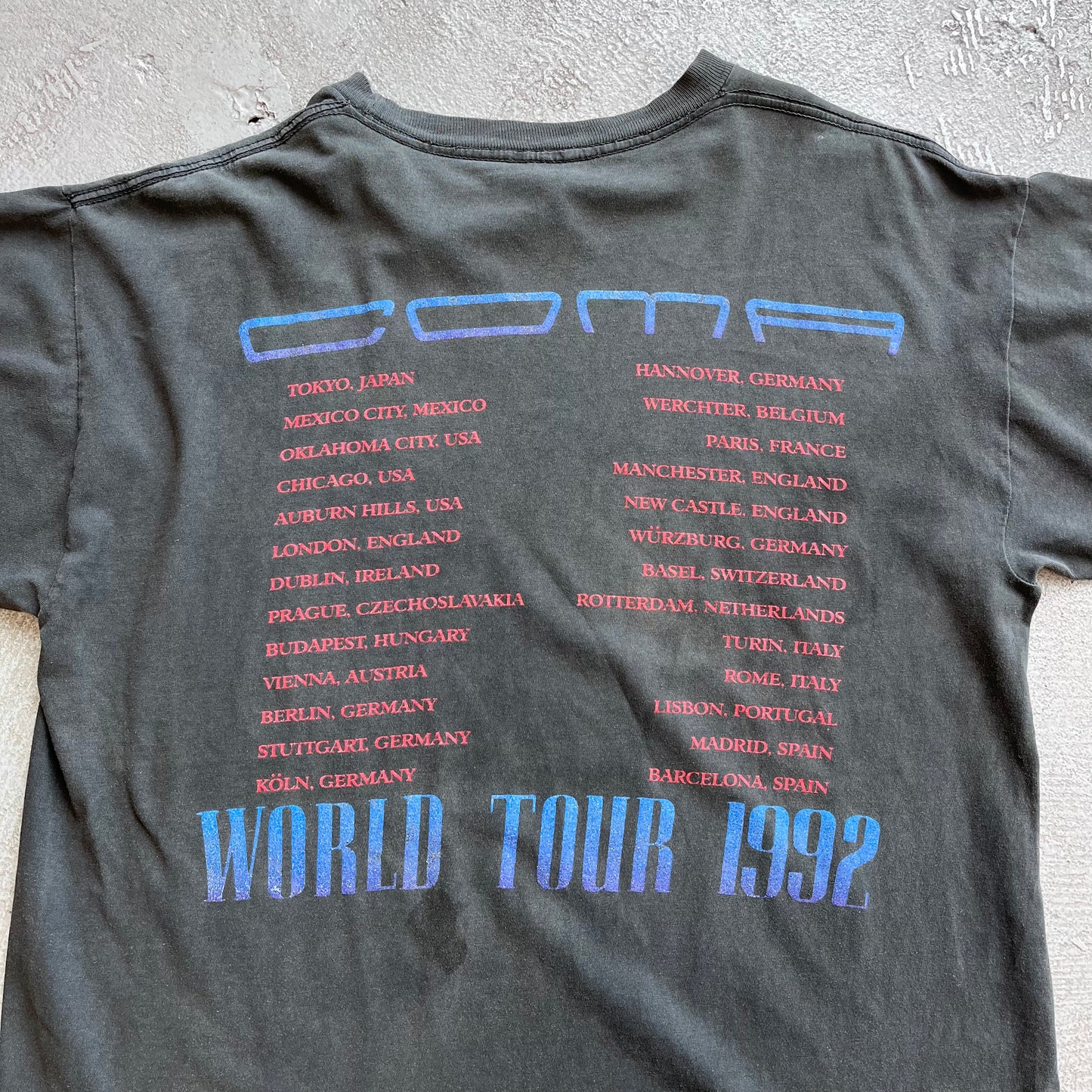 Guns N' Roses World Tour '92 Tee