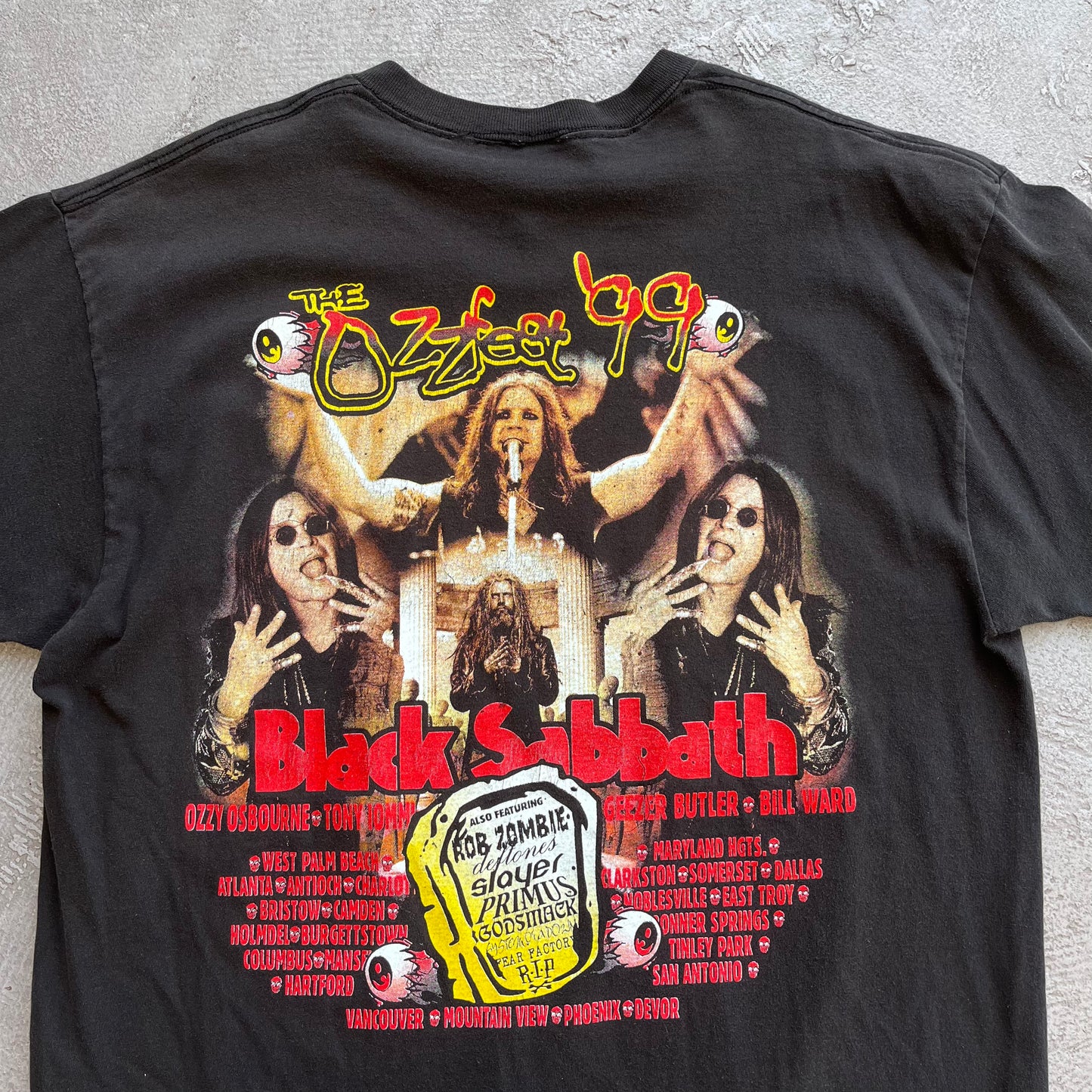 Black Sabbath Ozzfest '99 Tee