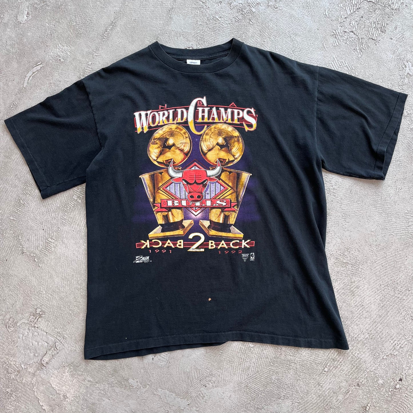Bulls Back to Back '92 Tee
