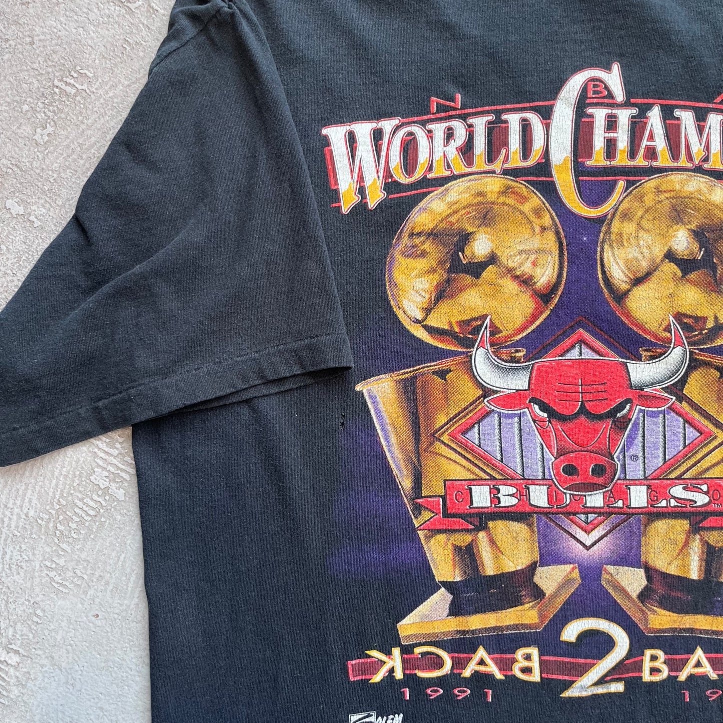 Bulls Back to Back '92 Tee