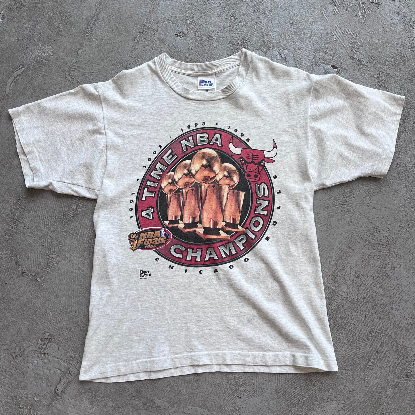 Bulls 4X NBA Champs '96 Tee