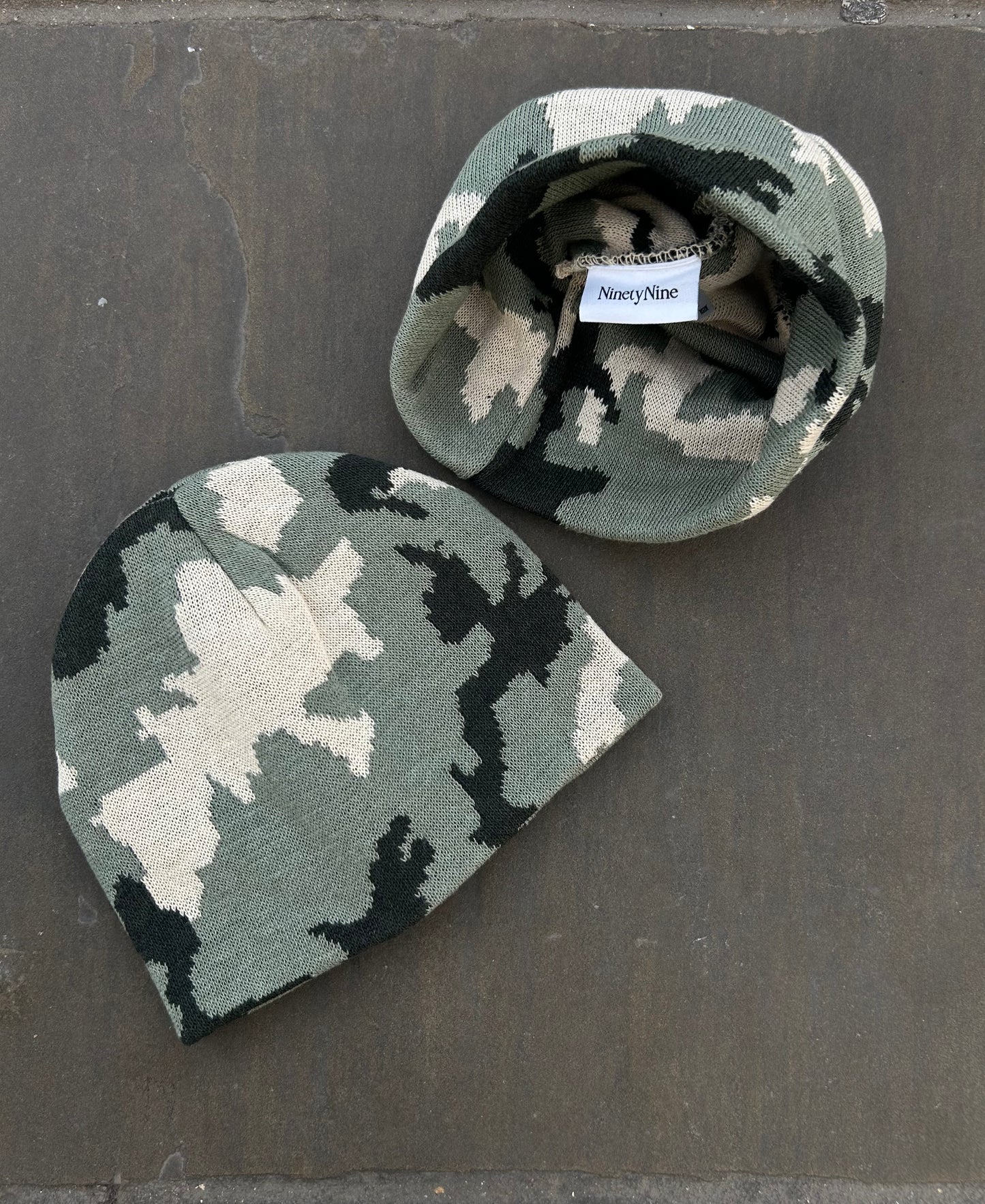 FADED CAMO BEANIE