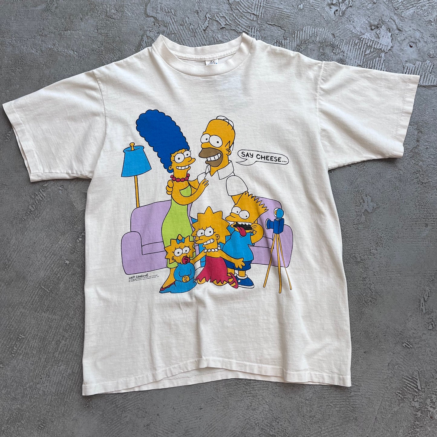 The Simpsons Cheese '99 Tee