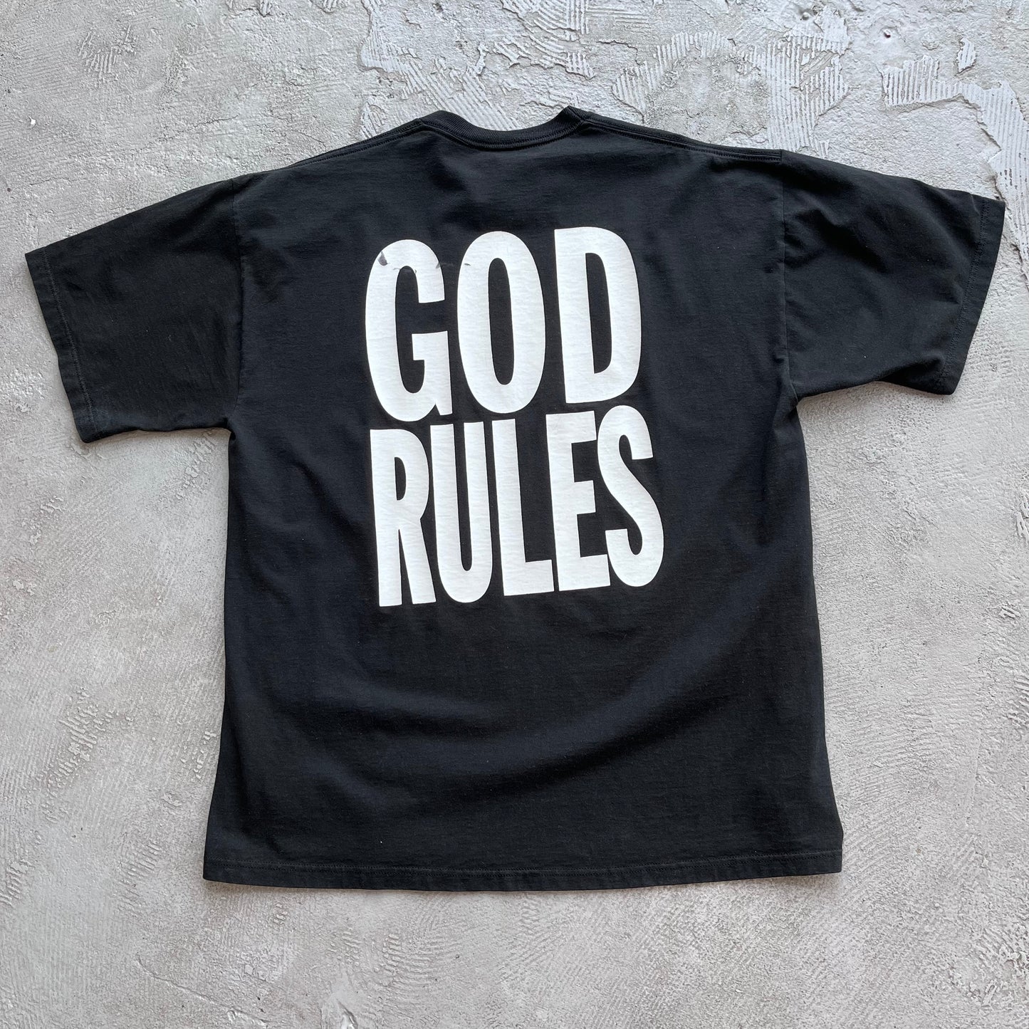Satan Sucks... God Rules Tee