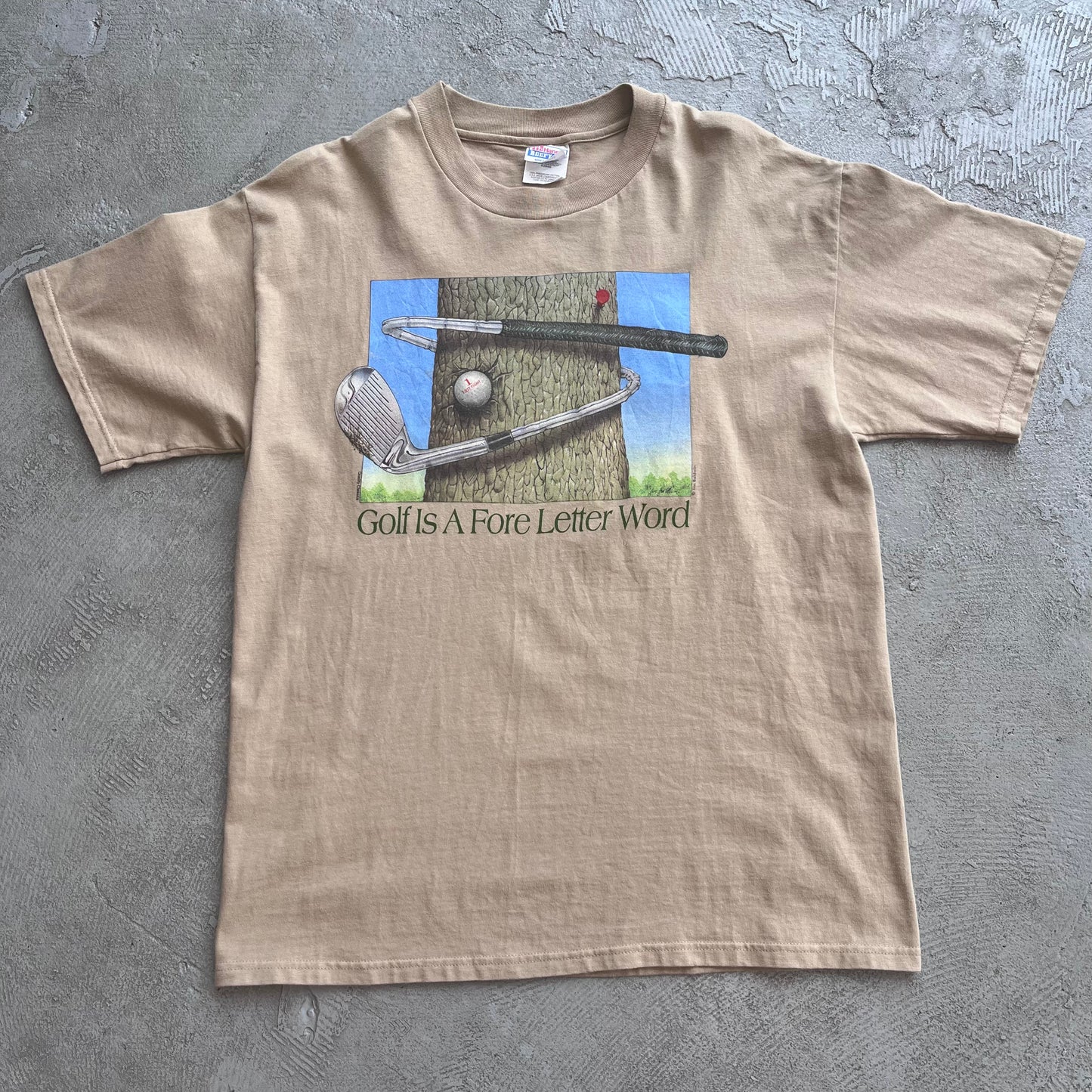 Golf.. Fore Letter Tee