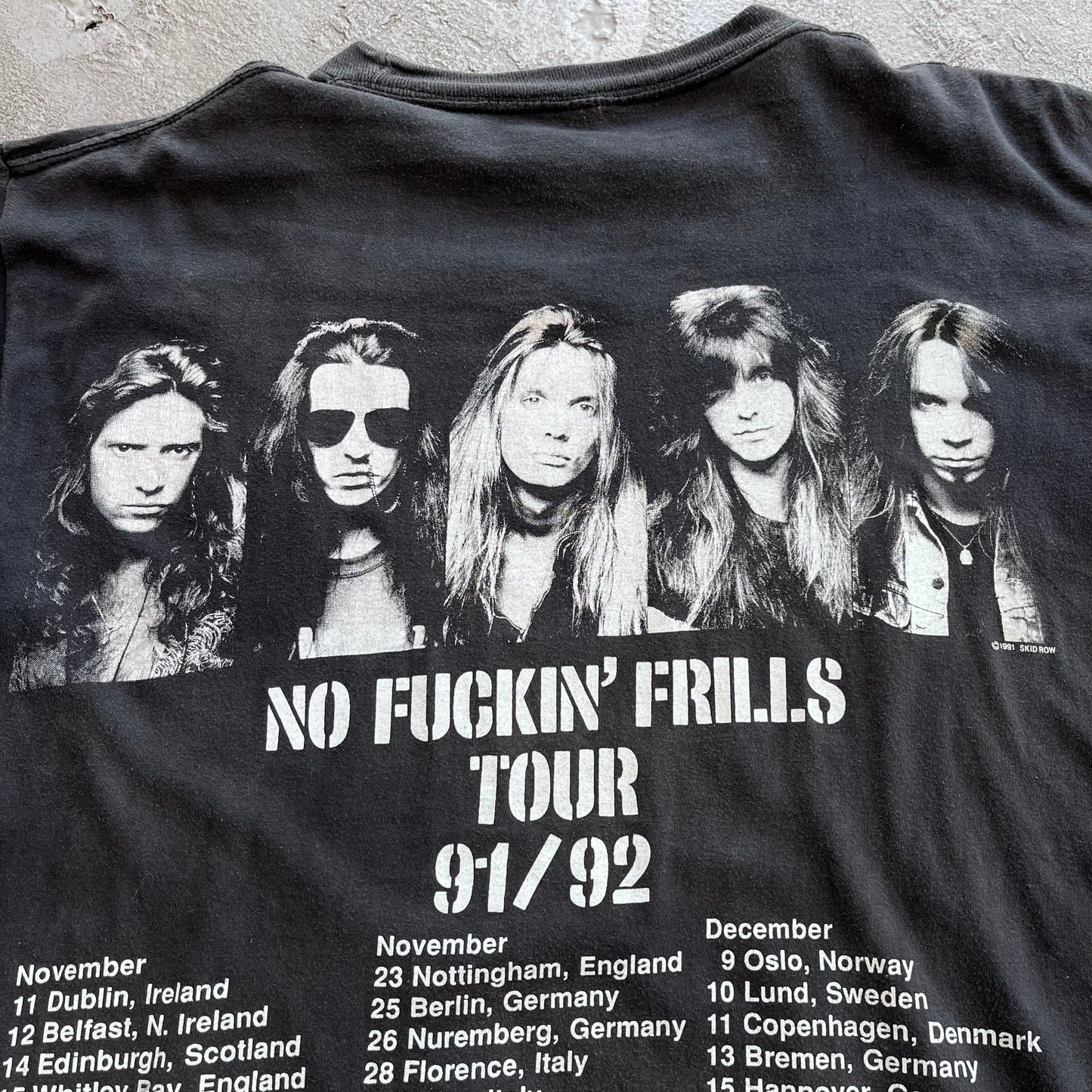 Skid Row '91-92 Tee