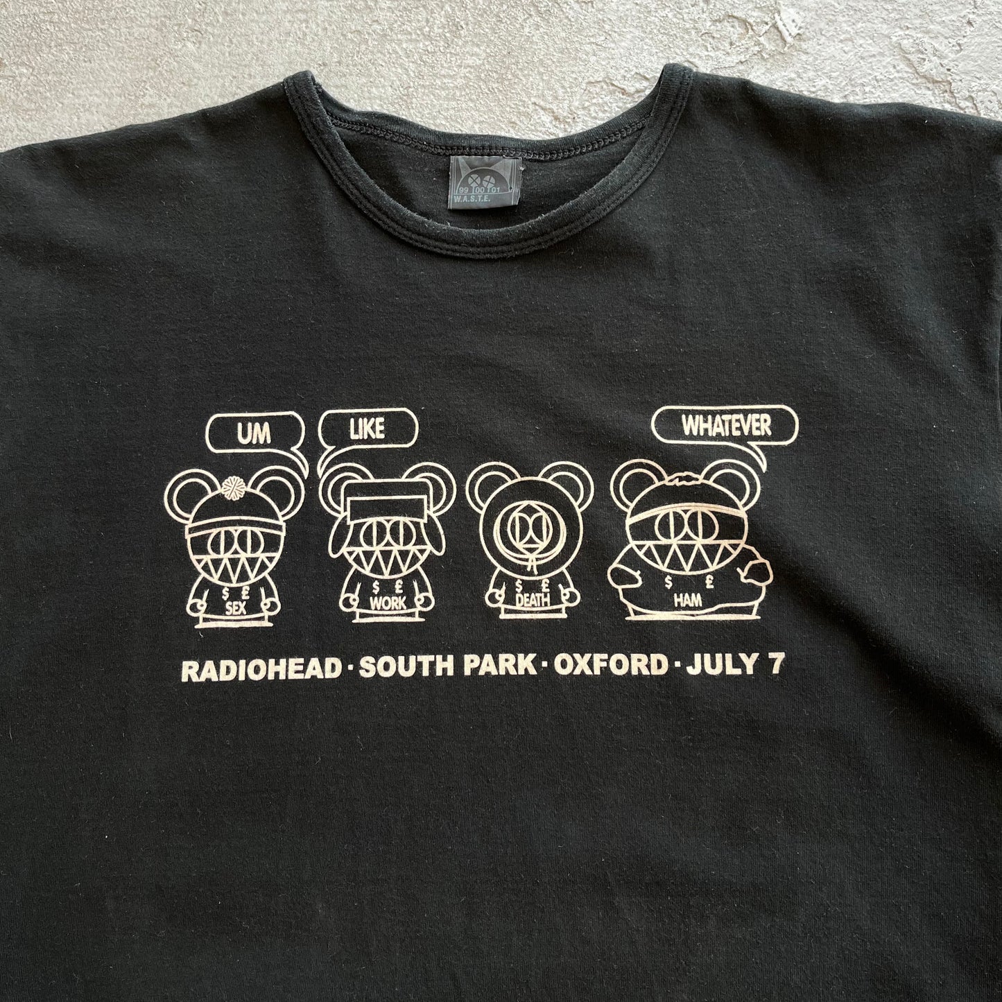 Radiohead '01 Tee