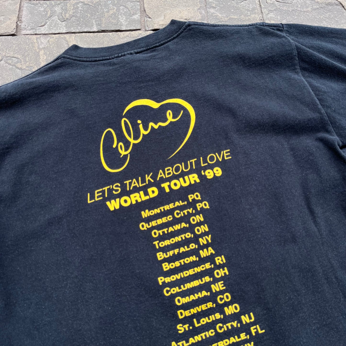 Celine Dion TItanic '99 Tee