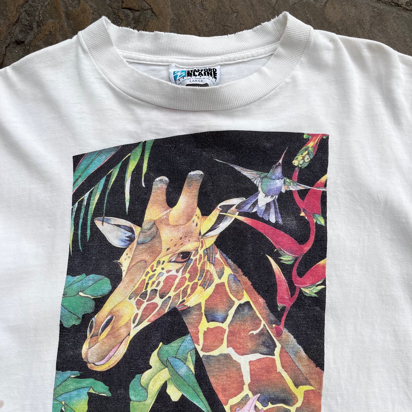 Giraffe Art Tee