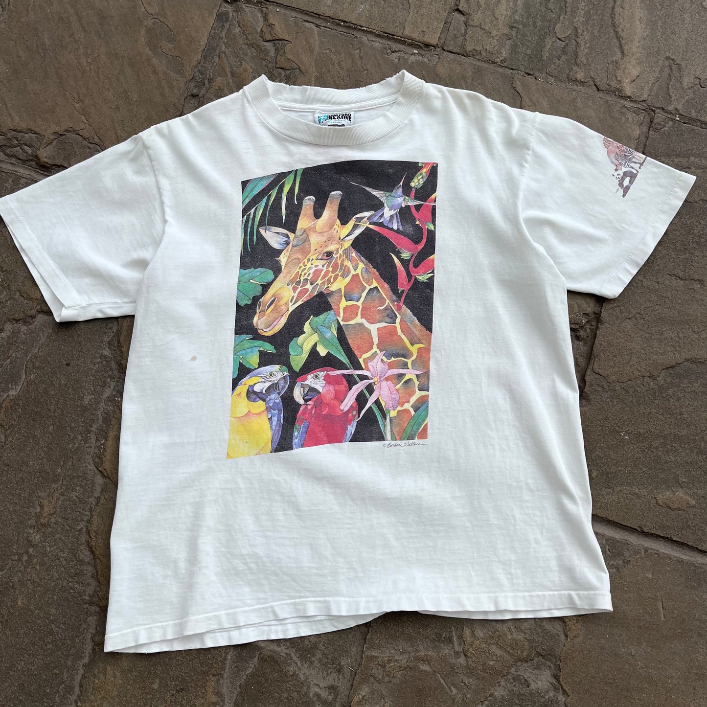 Giraffe Art Tee