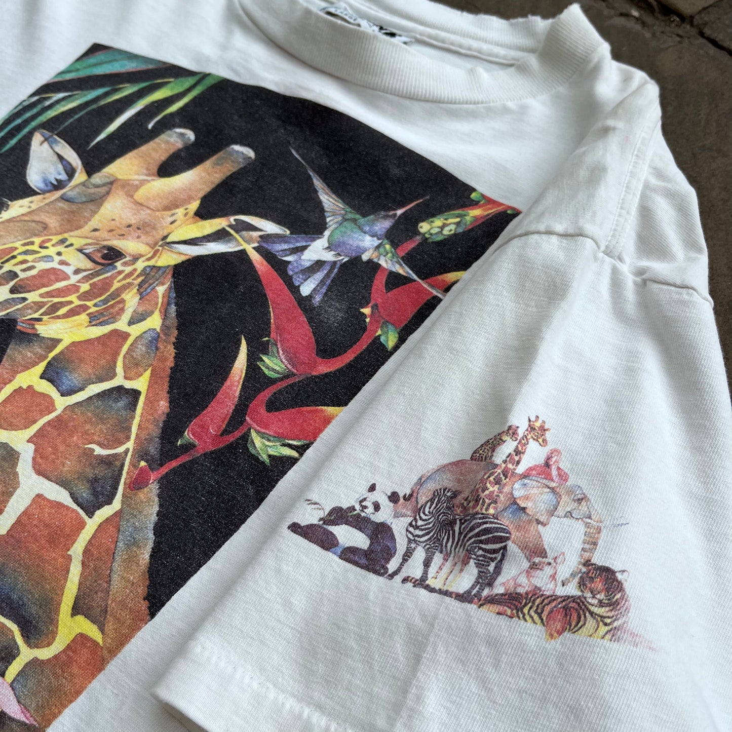 Giraffe Art Tee