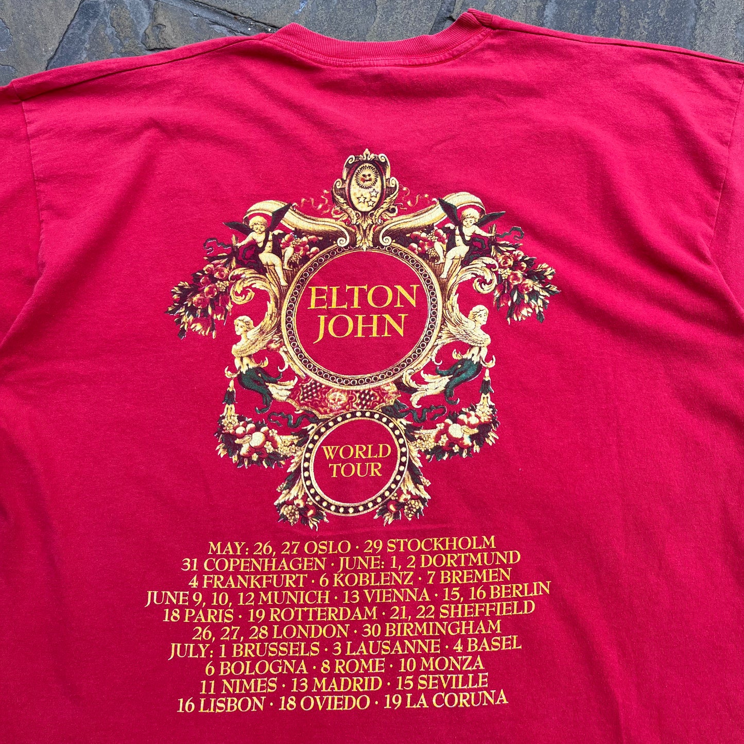 Elton John Versace Tour Tee