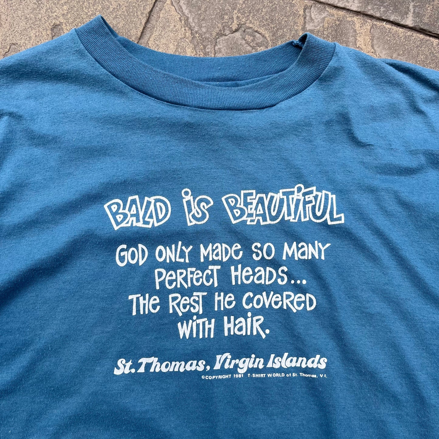 Bald is beautiful '81 tee