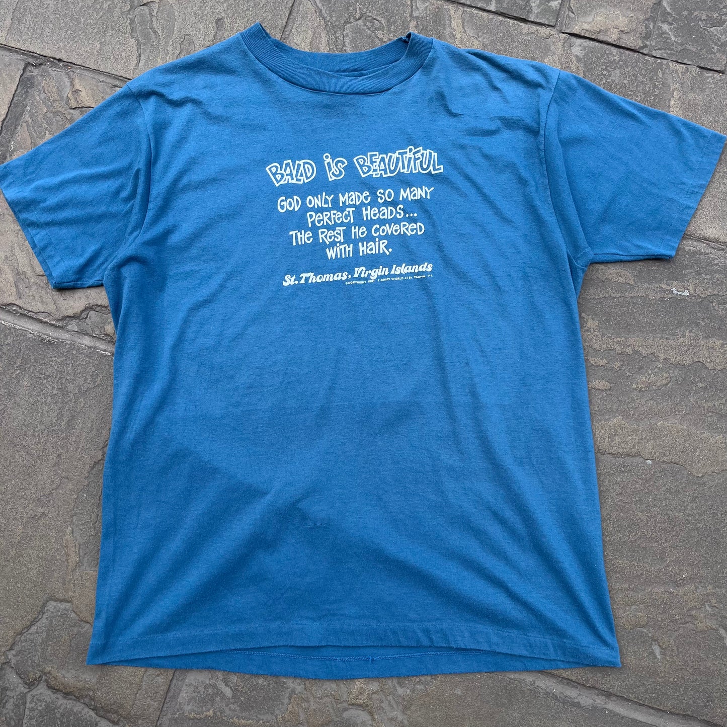 Bald is beautiful '81 tee