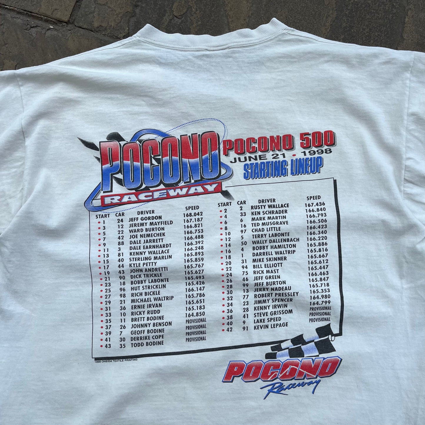 '98 Racing promo tee
