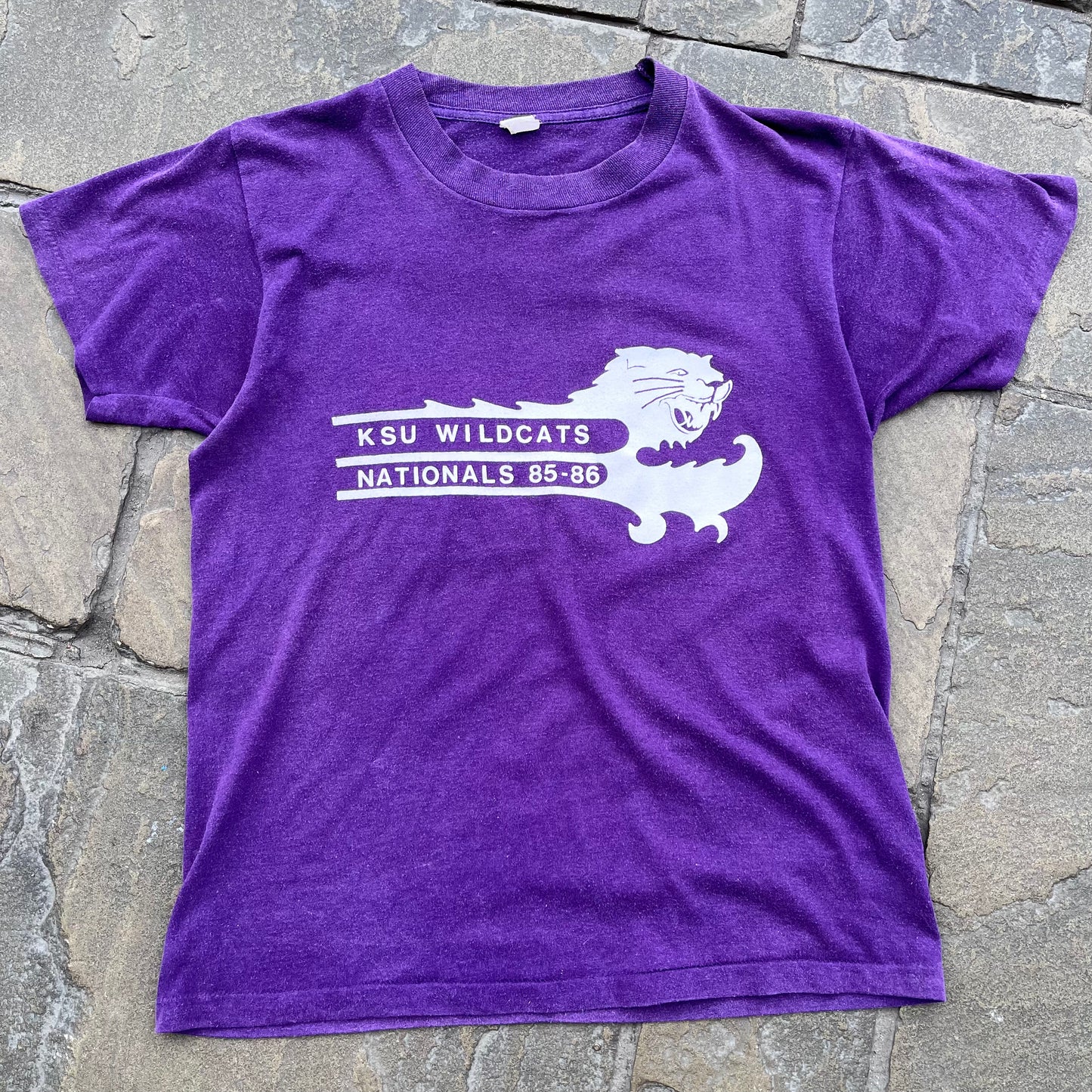 KSU Wildcats 80s tee
