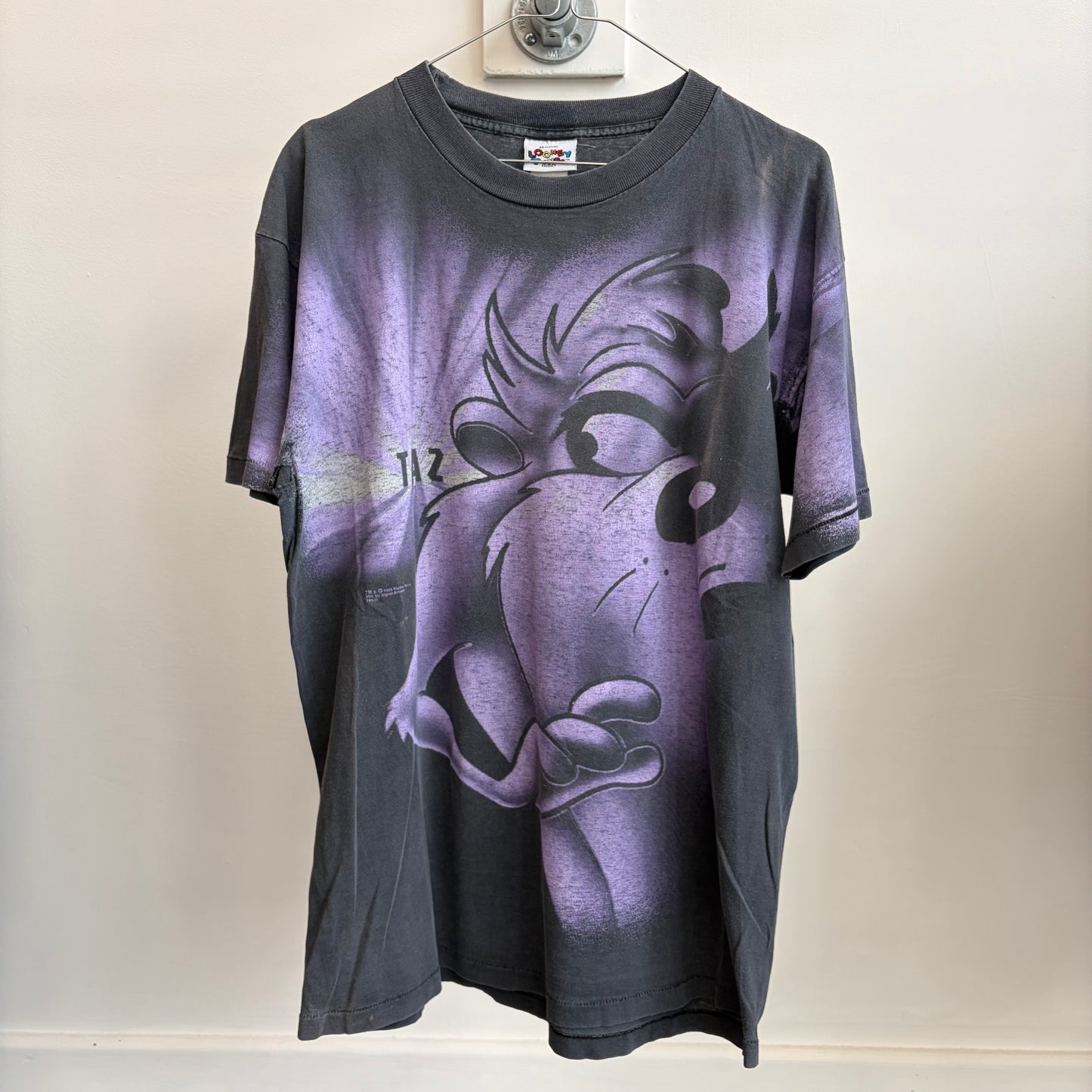 Taz 1995 big face vintage tee