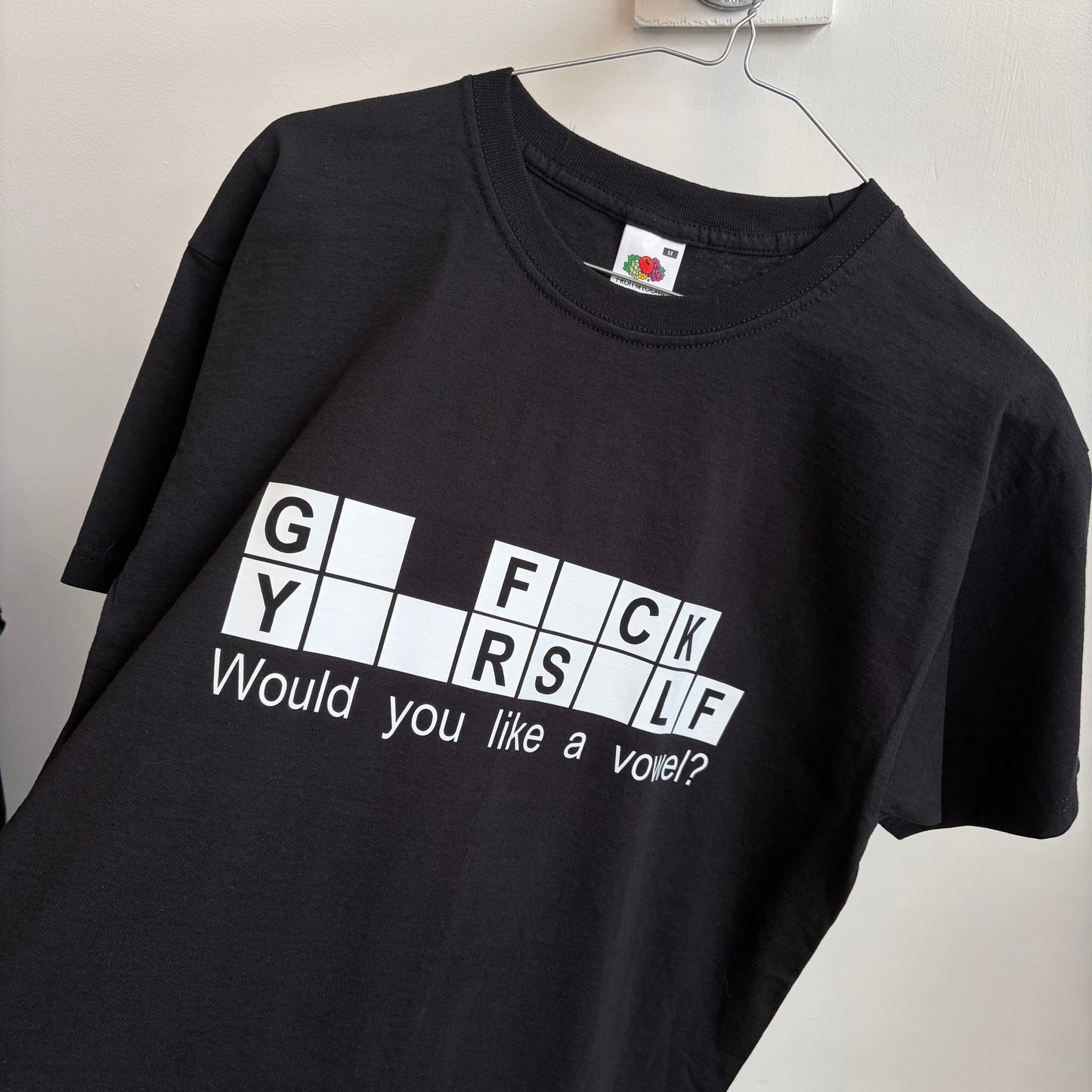 Would you like a vowel ‘00s tee