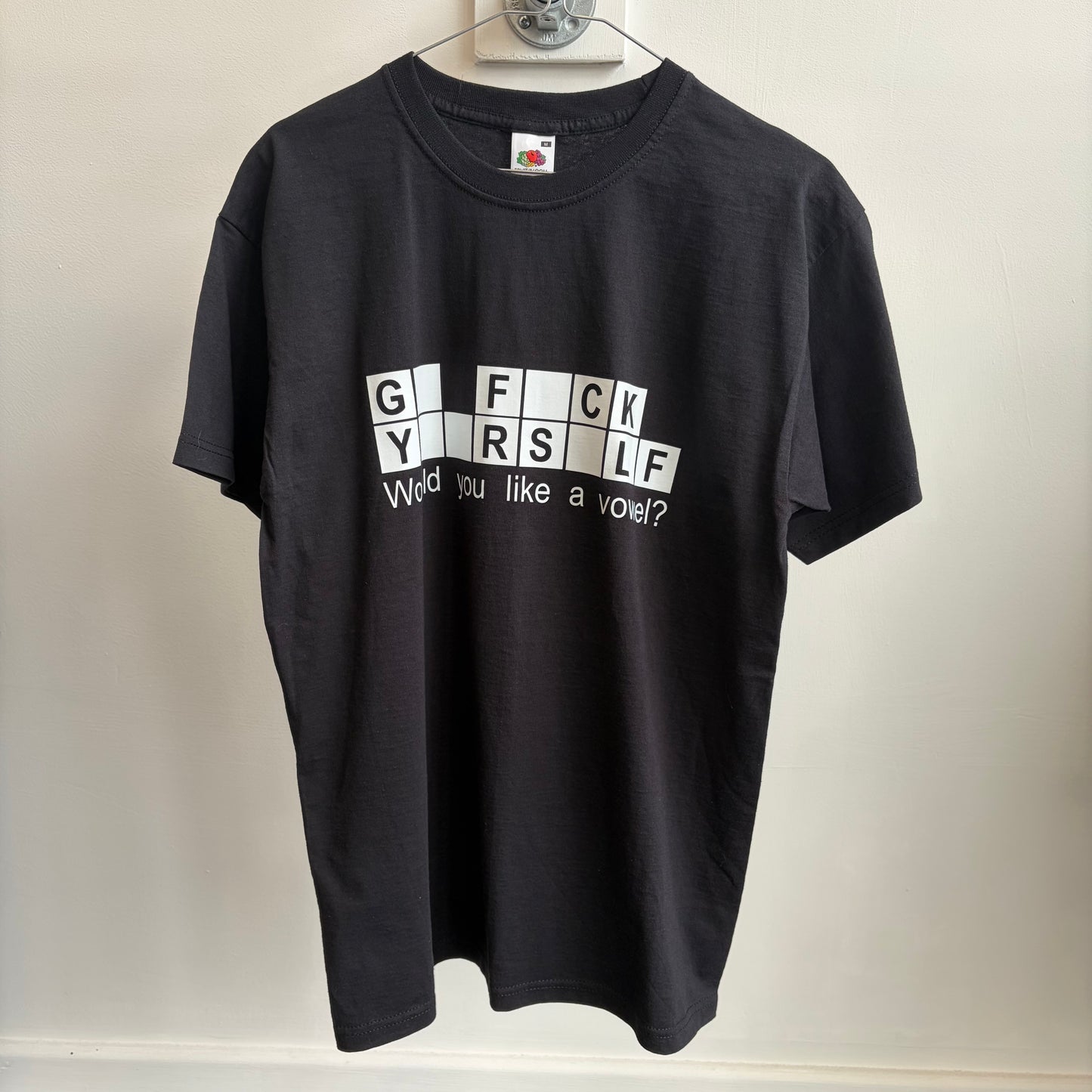 Would you like a vowel ‘00s tee