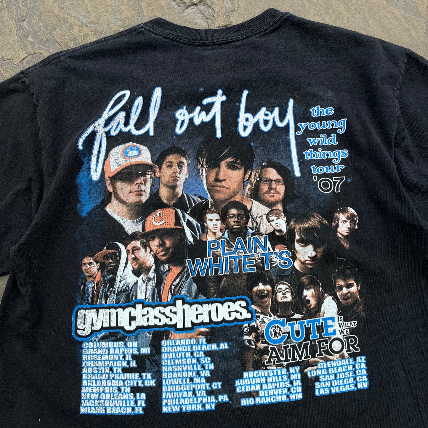 Fall Out Boy w/ special guests '07 tee