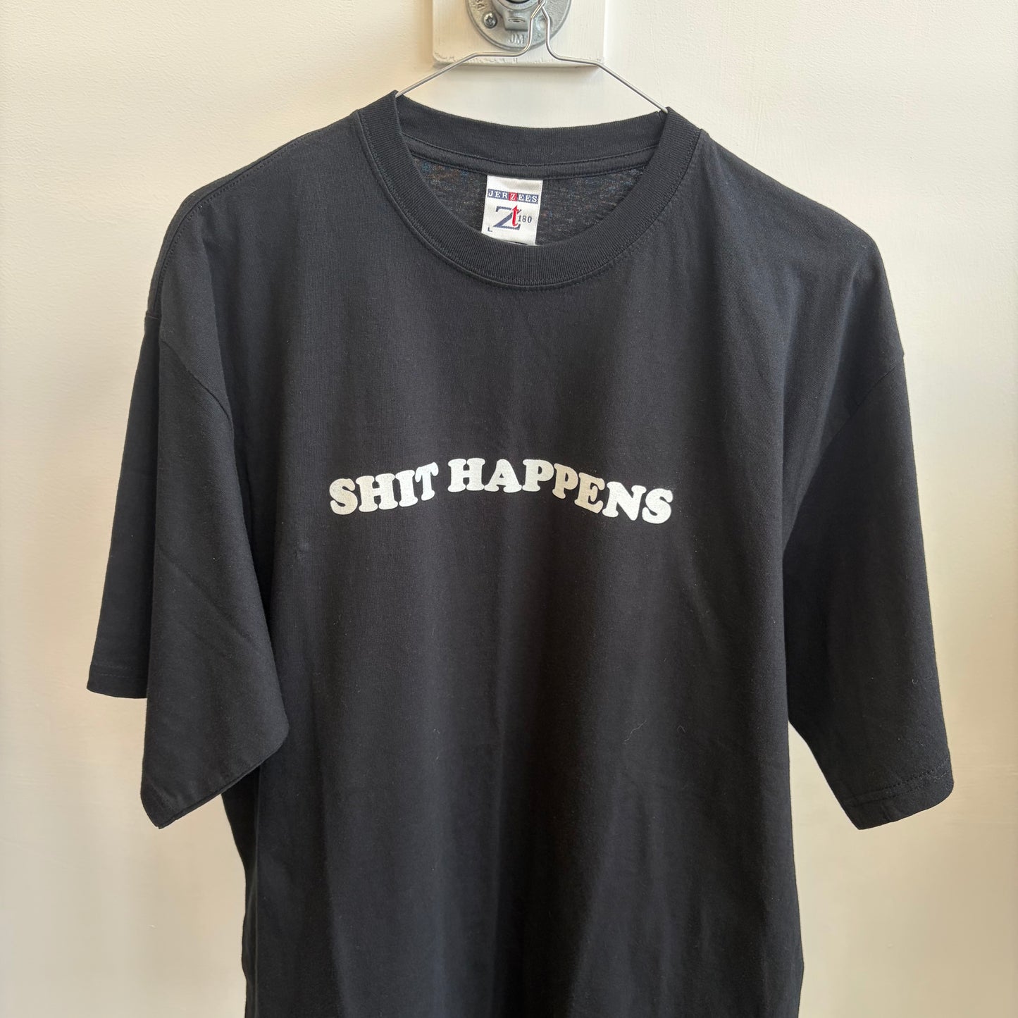 Shit Happens Black vintage tee