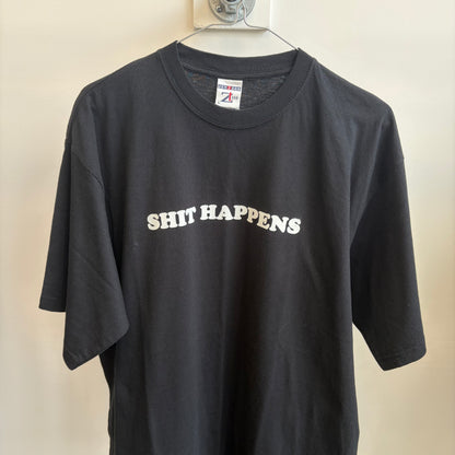 Shit Happens Black vintage tee