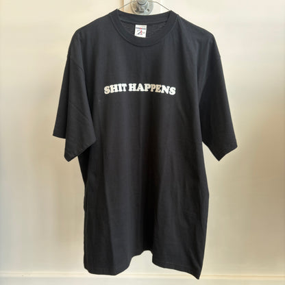 Shit Happens Black vintage tee