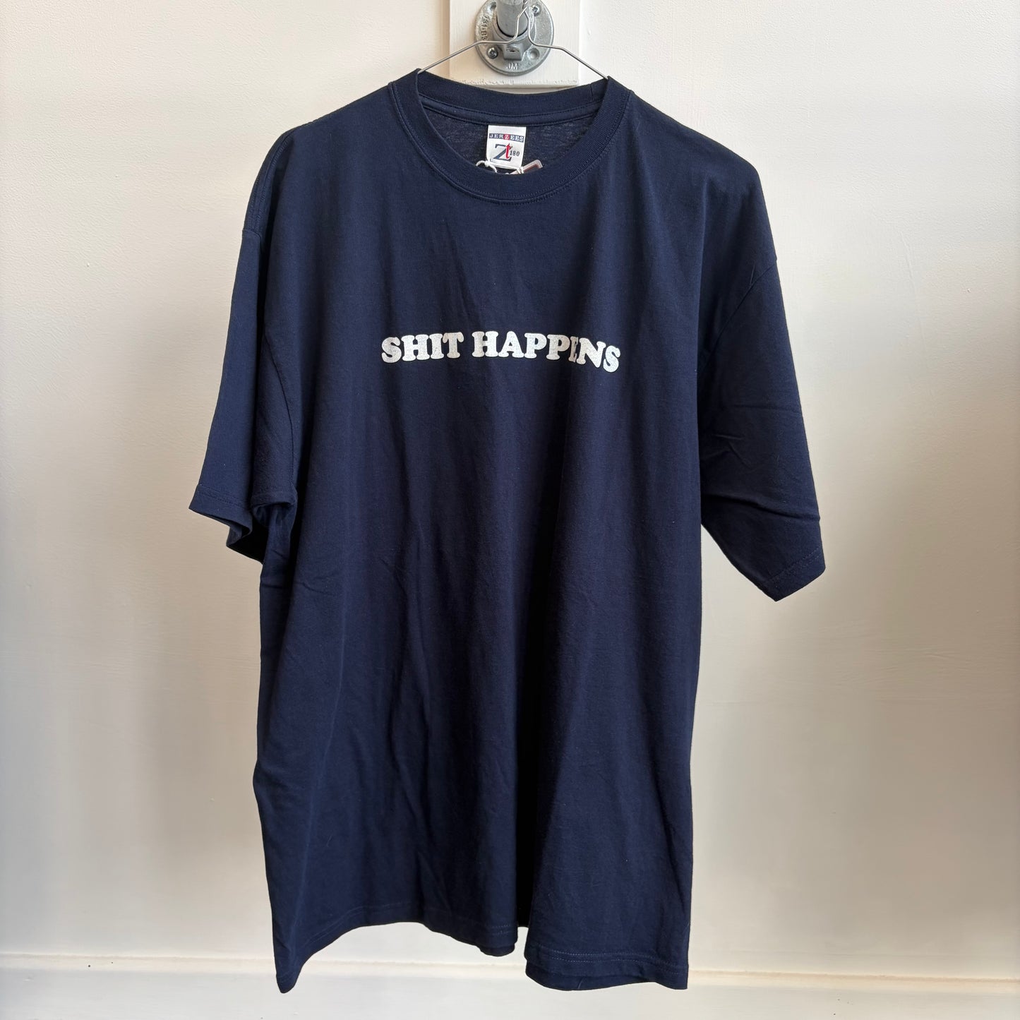 Shit Happens Navy vintage tee