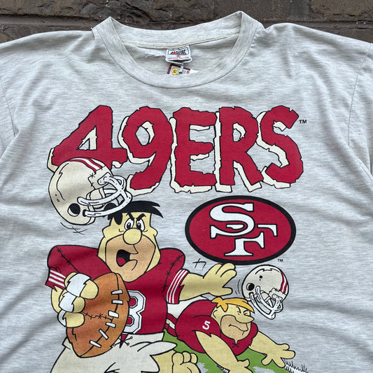 49ers Flinstones '94 tee