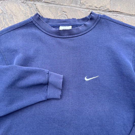 Nike Navy Distressed S/S