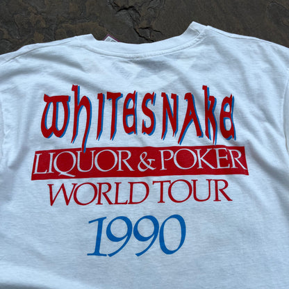 Whitesnake '90 tour tee