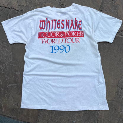 Whitesnake '90 tour tee