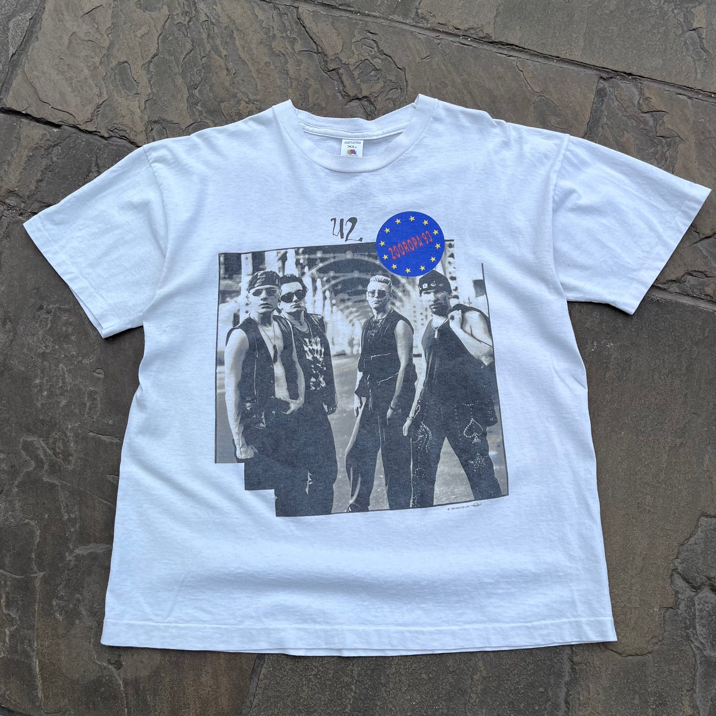 U2 Zooropa '93 tee