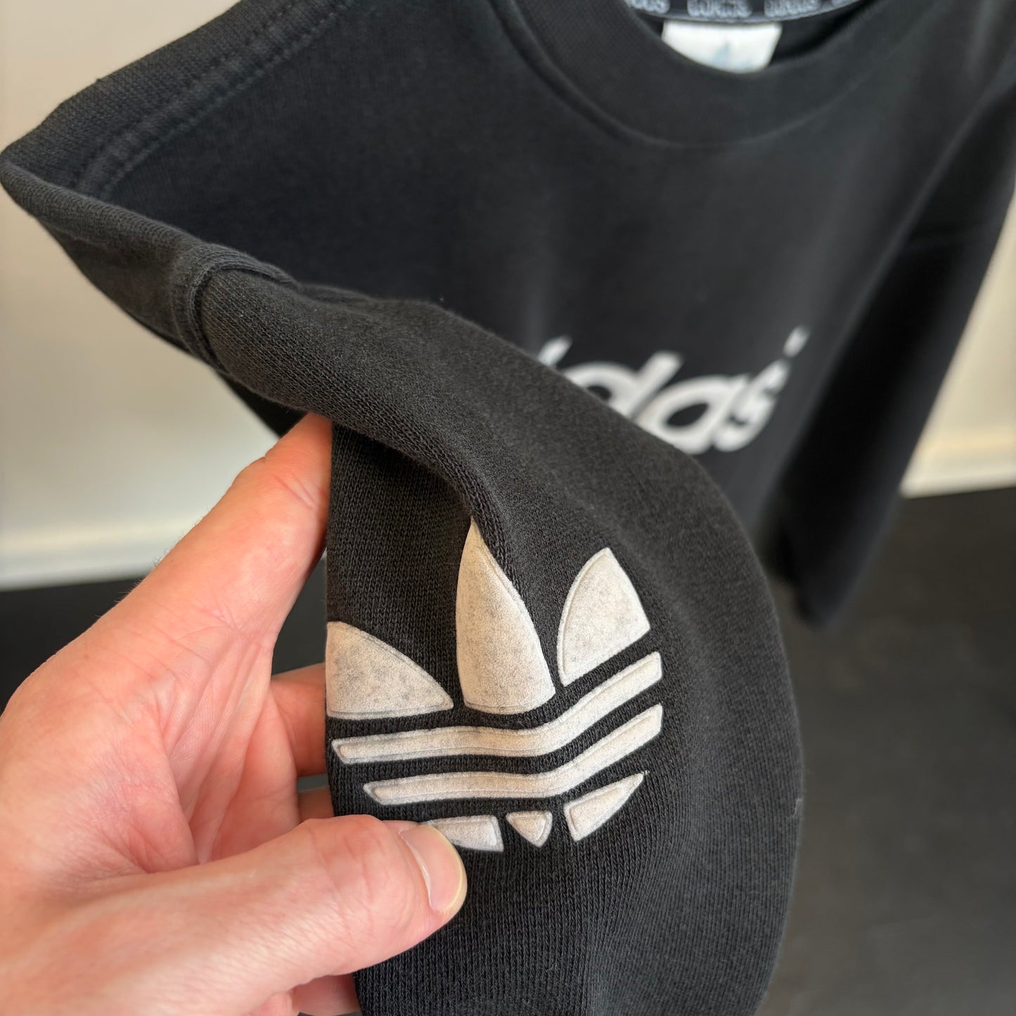 Adidas spellout 90s sweatshirt