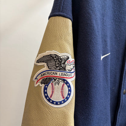 New York Yankees 90s Leather Bomber