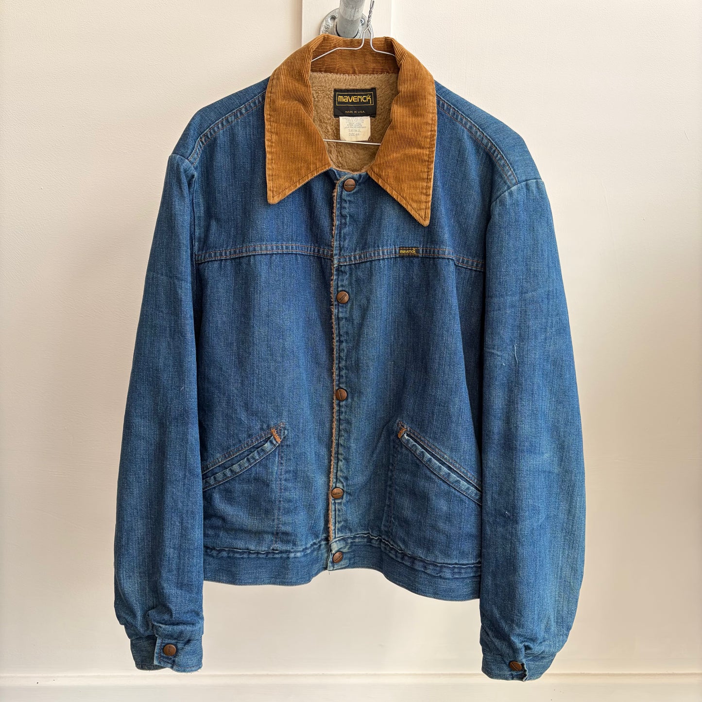 Maverick Fleece Lined Denim Jacket