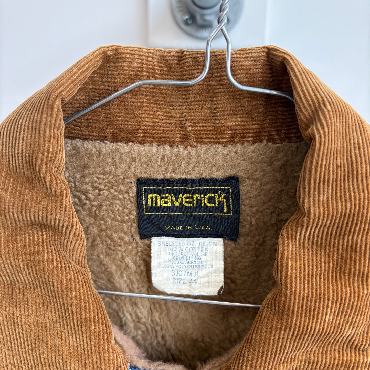 Maverick Fleece Lined Denim Jacket