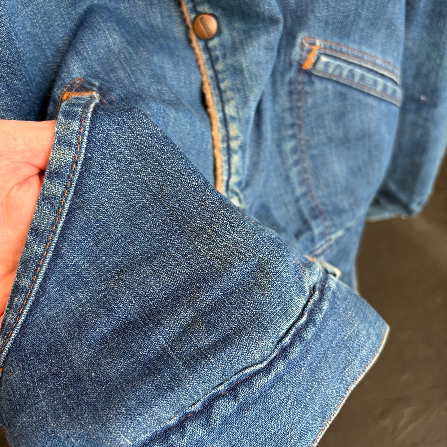 Maverick Fleece Lined Denim Jacket