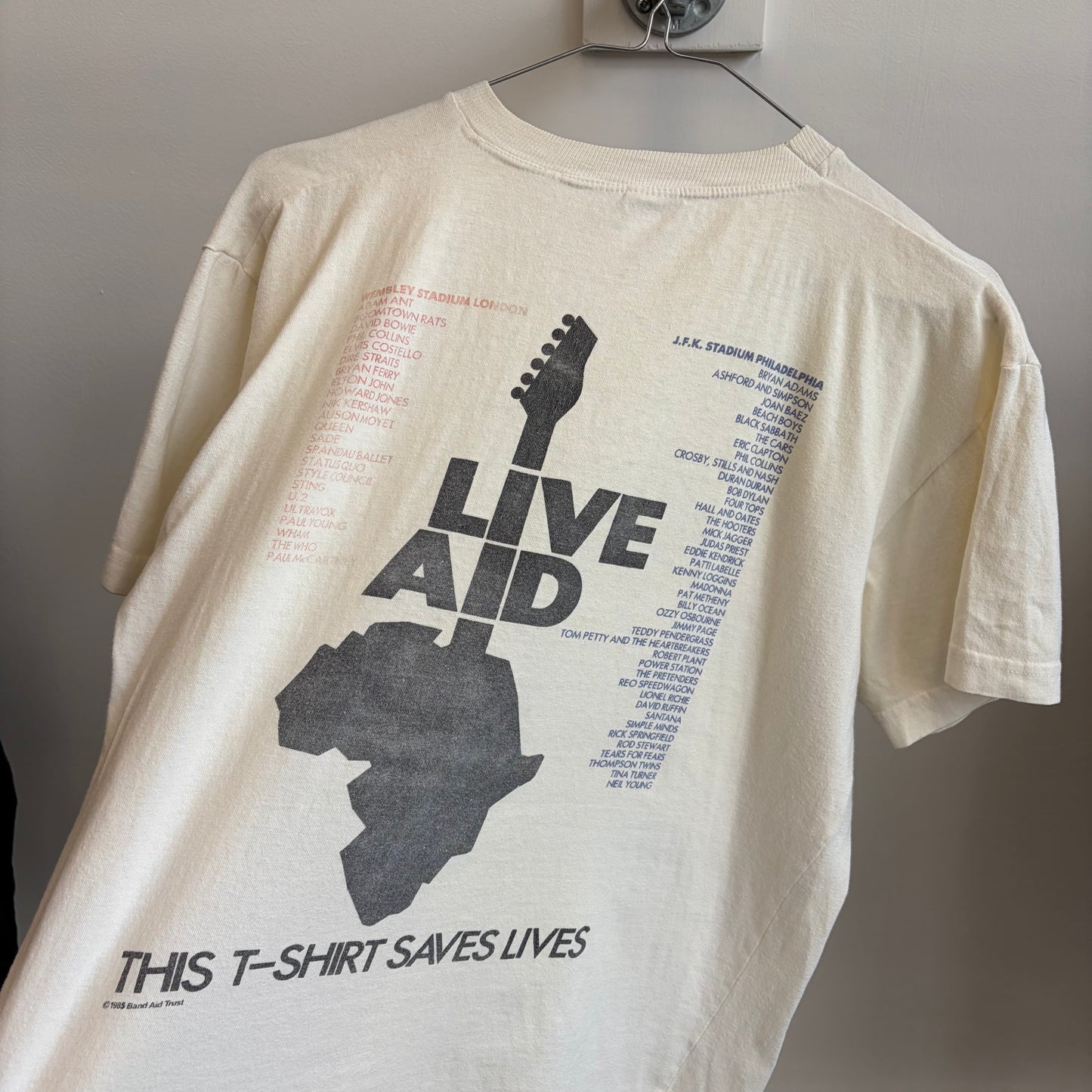 Live Aid 1985 tee
