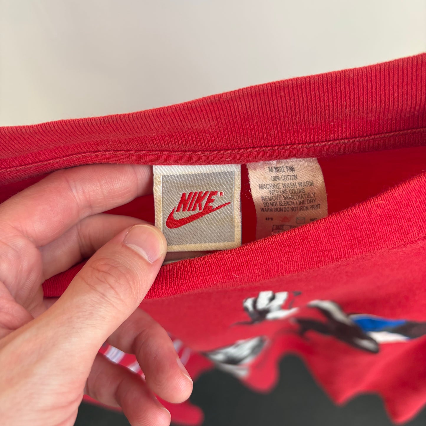 Nike Jordan red tee
