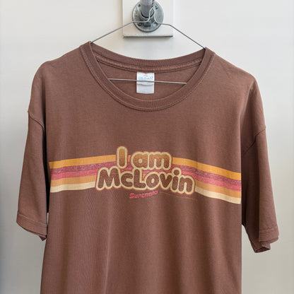 Superbad 2008 brown tee