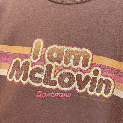 Superbad 2008 brown tee
