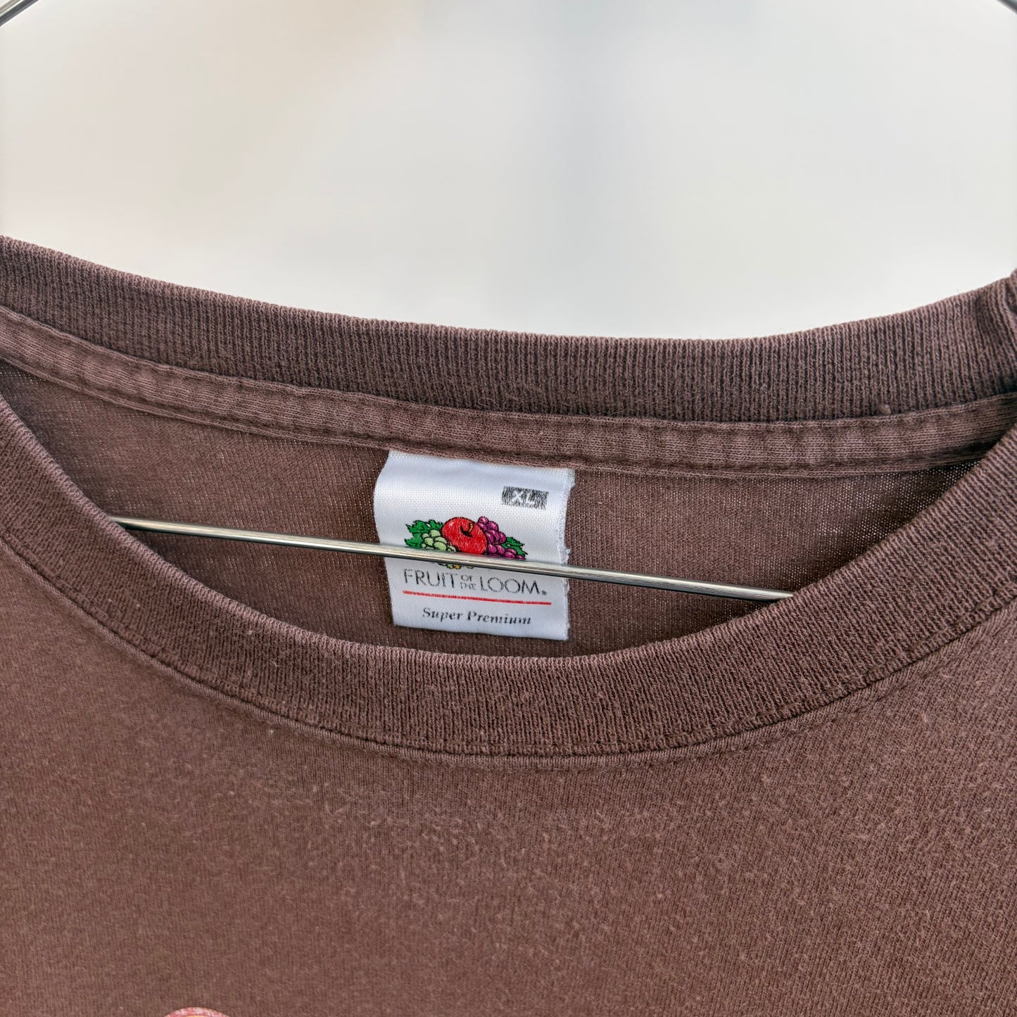 Superbad 2008 dark brown tee