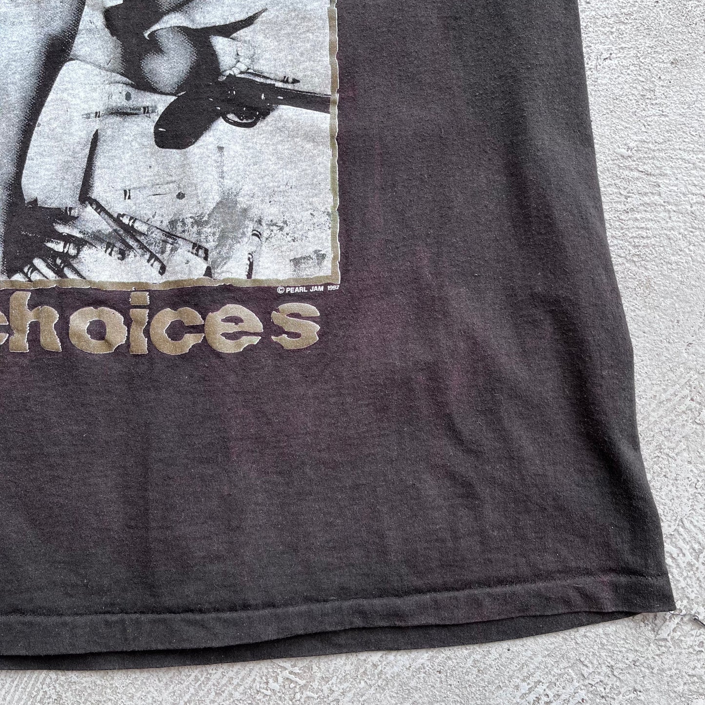 Pearl Jam Choices '92 Tee