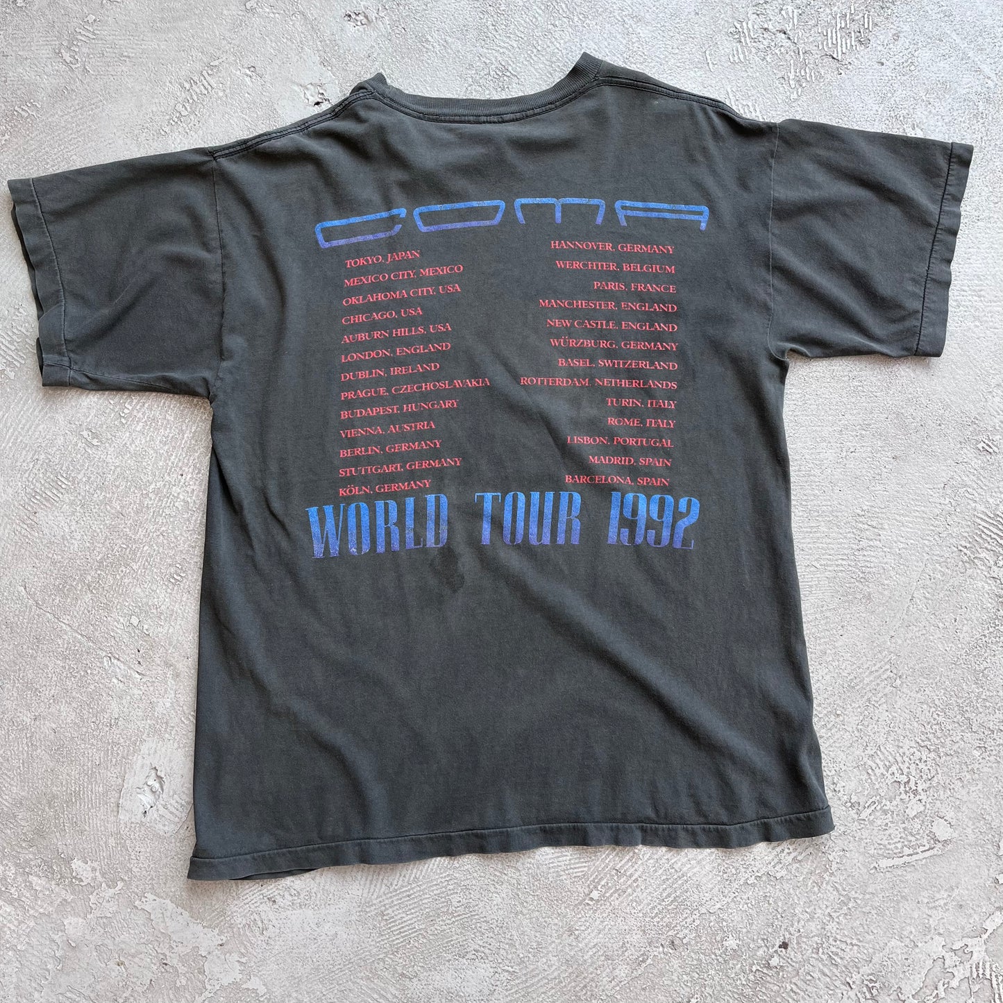 Guns N' Roses World Tour '92 Tee