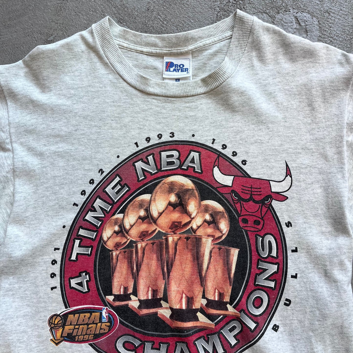 Bulls 4X NBA Champs '96 Tee