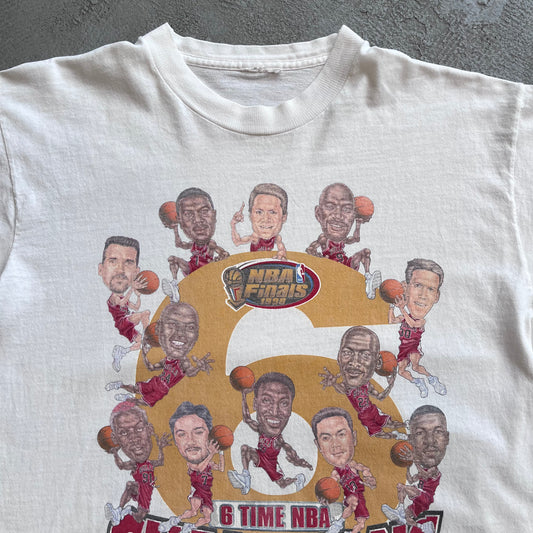 Bulls 6X Champs '98 Tee