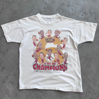 Bulls 6X Champs '98 Tee