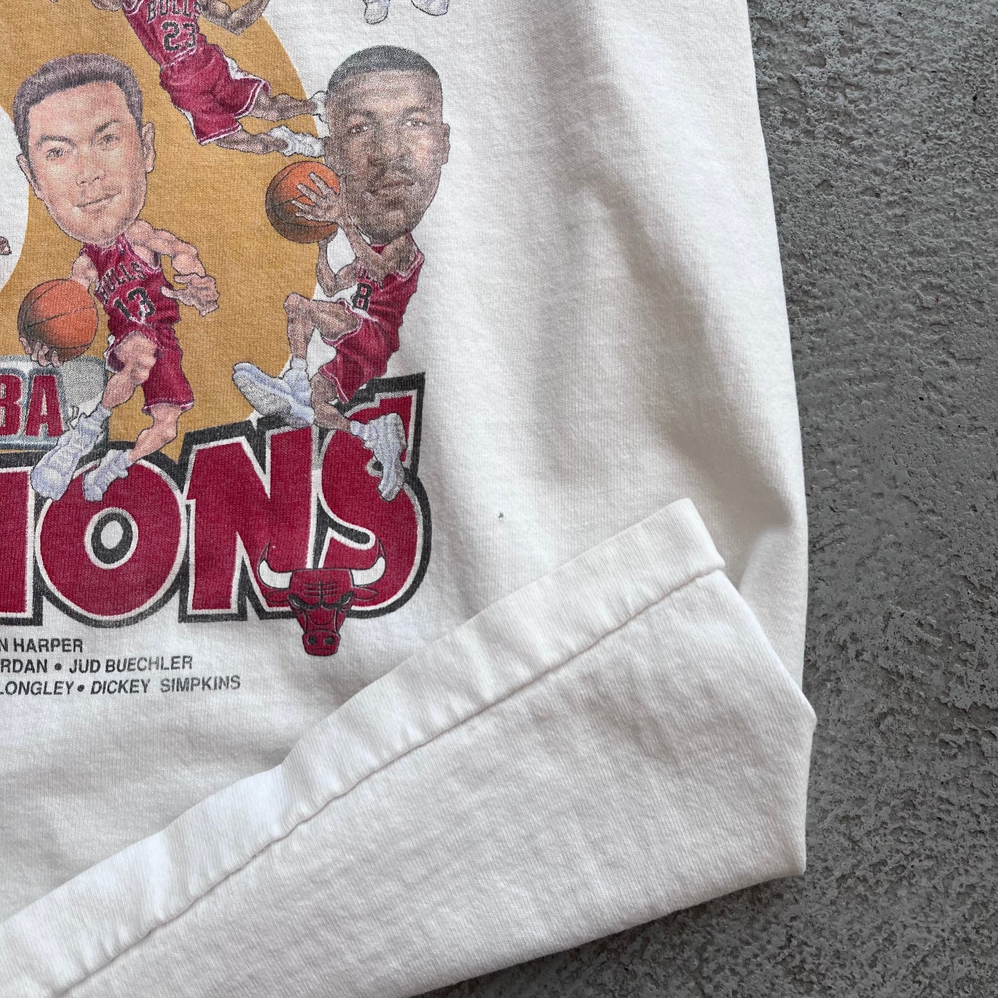 Bulls 6X Champs '98 Tee